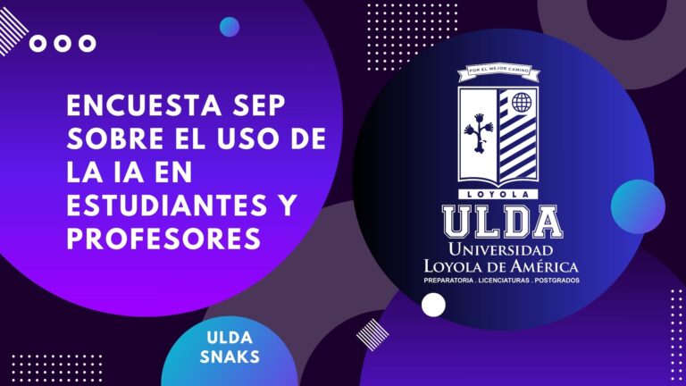 Encuesta SEP sobre el uso de la IA en estudiantes y profesores