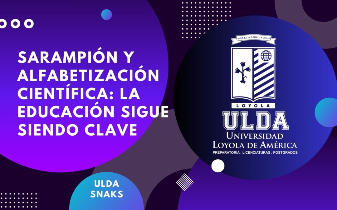 Sarampión y alfabetización científica: la educación sigue siendo clave