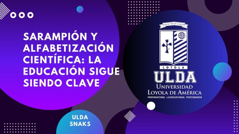 Sarampión y alfabetización científica: la educación sigue siendo clave