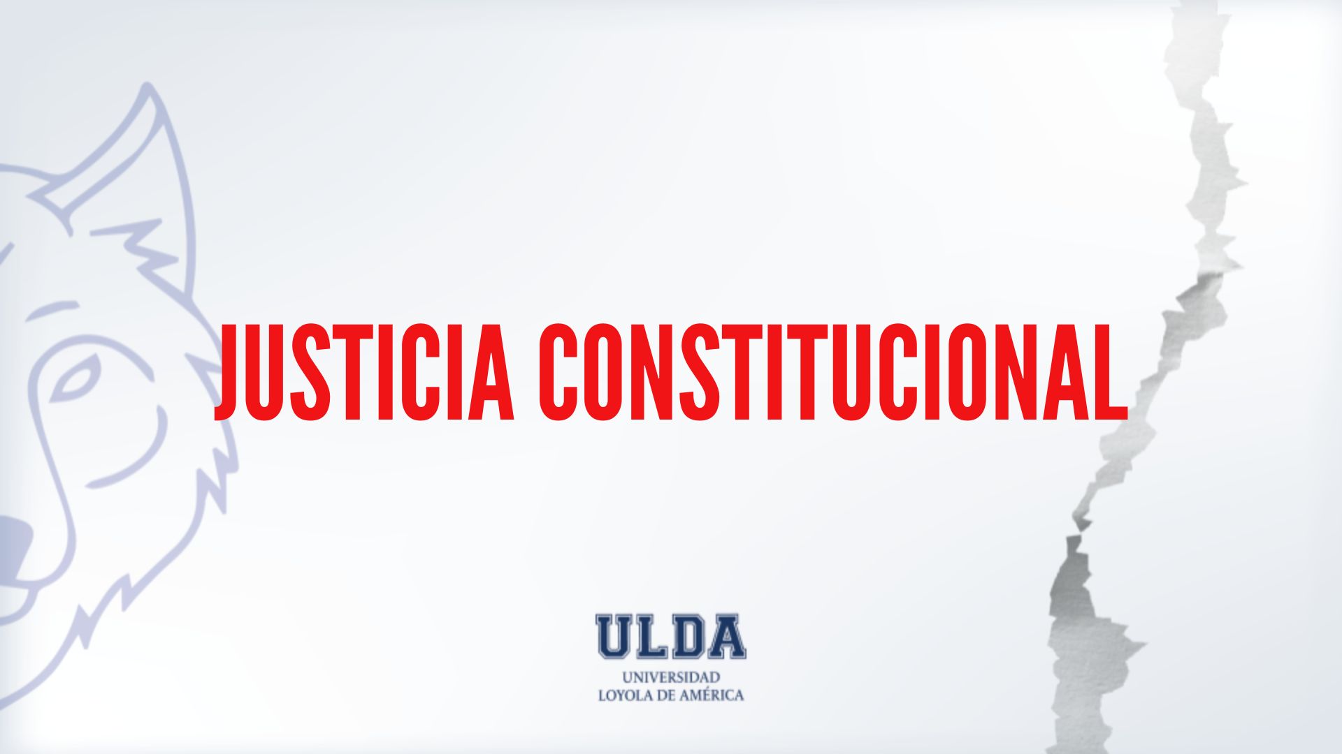 Justicia Constitucional